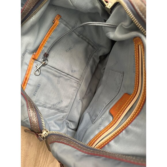 MZ Wallace New York Quilted Nylon Handbag With Leather Straps - Picture 7 of 8